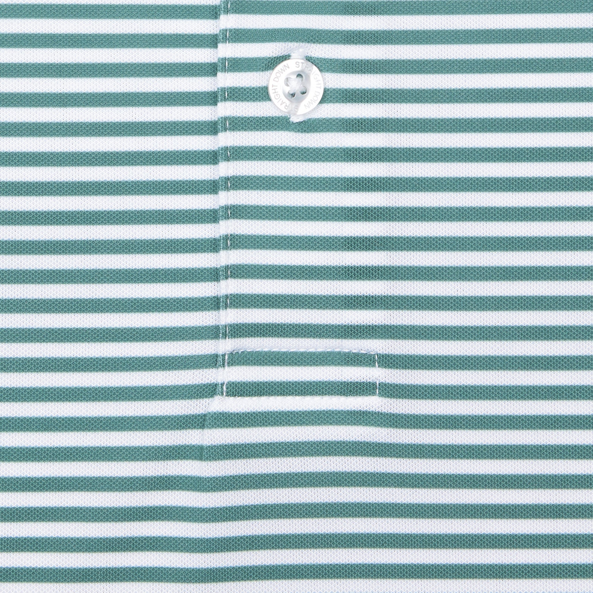STRAIGHT DOWN 2026 PGA CHAMPIONSHIP DEL MAR STRIPE POLO IN SAGE