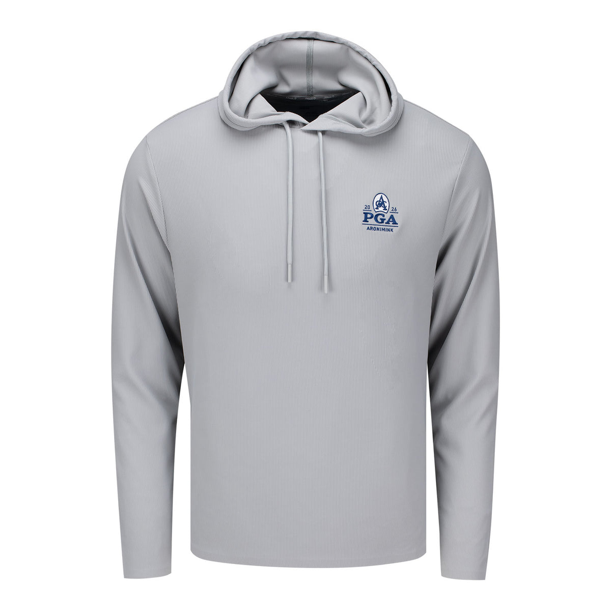 JOHNNIE-O 2026 PGA CHAMPIONSHIP HOPPIN HOODIE IN SEAL GREY