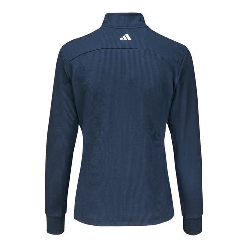 ADIDAS 2026 PGA CHAMPIONSHIP WOMEN’S PERFORMANCE TEXTURE FULL ZIP JACKET IN COLLEGIATE NAVY