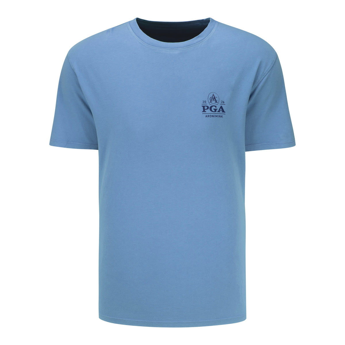 AHEAD 2026 PGA CHAMPIONSHIP RETRO COURSE T-SHIRT IN BLUE JEAN