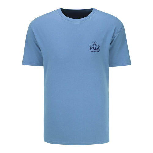AHEAD 2026 PGA CHAMPIONSHIP RETRO COURSE T-SHIRT IN BLUE JEAN