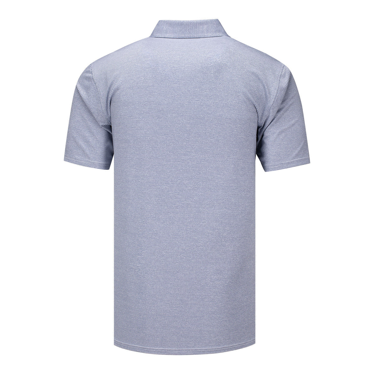 HOLDERNESS & BOURNE 2026 PGA CHAMPIONSHIP PERKINS STRIPE POLO IN HEATHERED ANDOVER AND WHITE