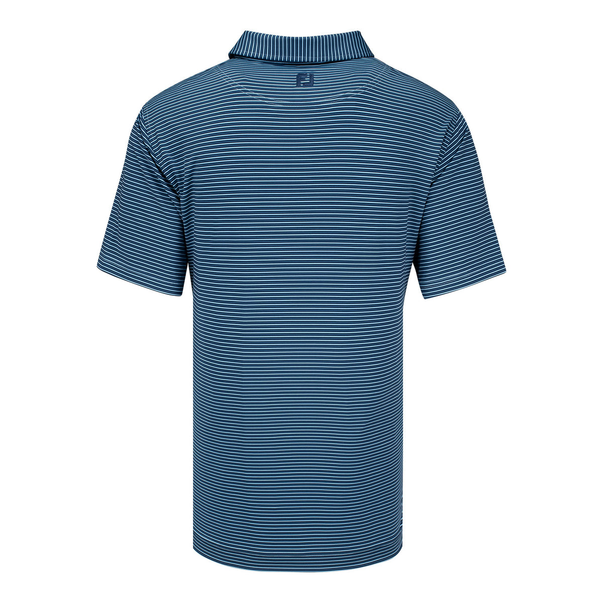 FOOTJOY 2026 PGA CHAMPIONSHIP SMOOTH STRIPE POLO IN NAVY, TONAL NAVY, AND LIGHT BLUE