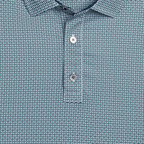 FOOTJOY 2026 PGA CHAMPIONSHIP ABERDEEN NAUTICAL FLAG POLO IN FIELD GREEN, NAVY, AND WHITE
