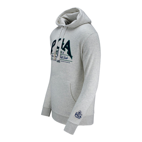 AHEAD 2026 PGA CHAMPIONSHIP APPLIQUE HOODIE IN OATMEAL HEATHER