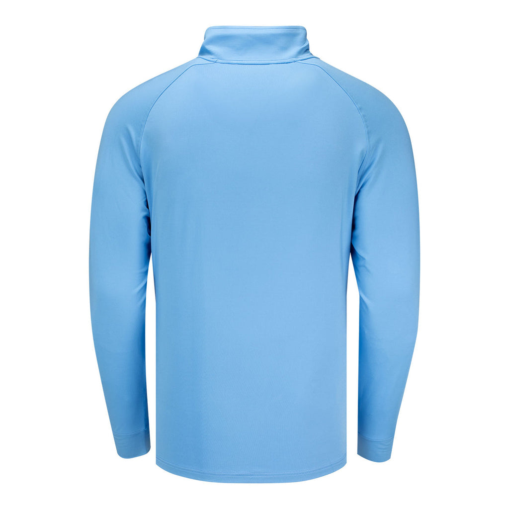 CUTTER & BUCK 2026 PGA CHAMPIONSHIP X PHILADELPHIA PHILLIES CO-BRAND QUARTER ZIP IN ATLAS BLUE