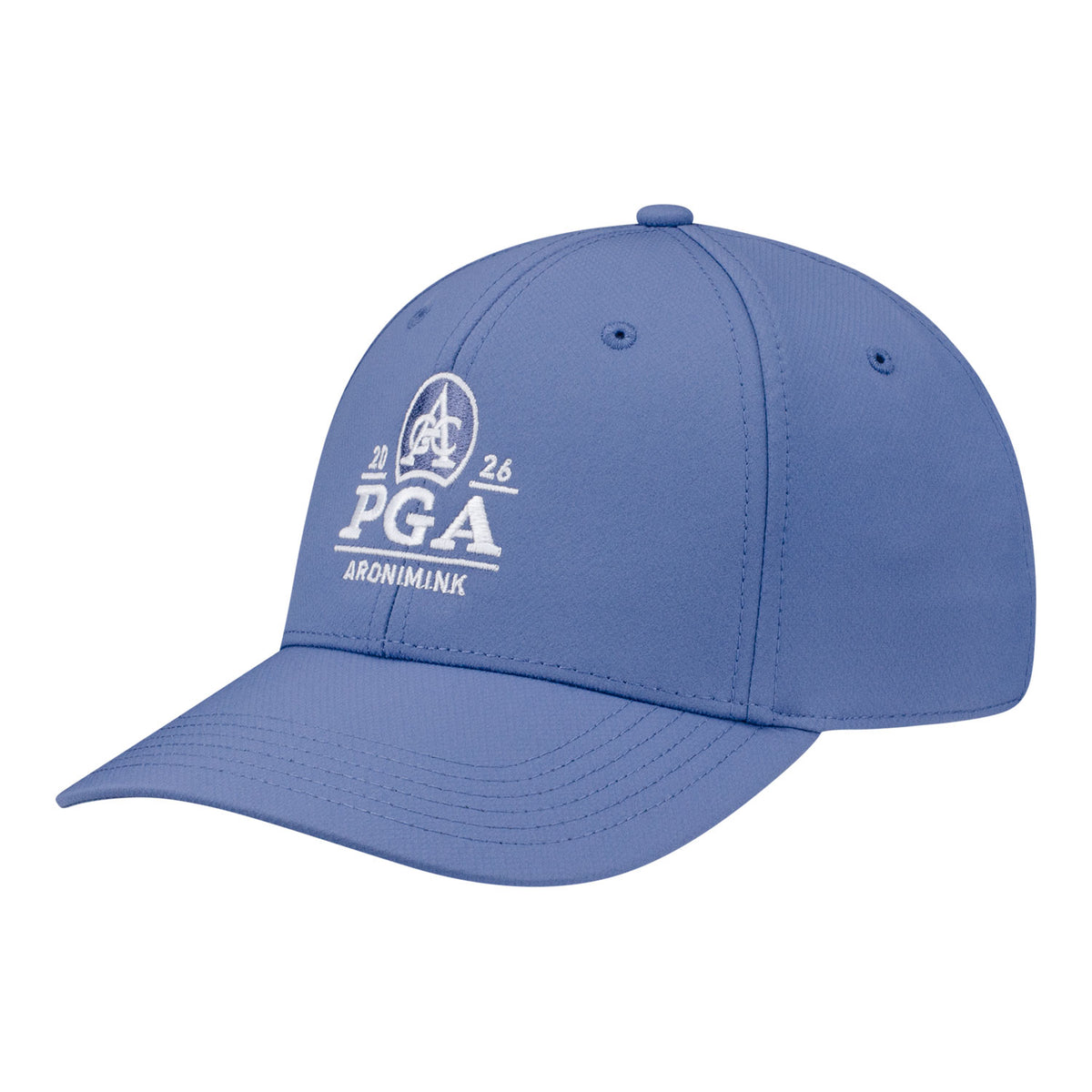 AHEAD 2026 PGA CHAMPIONSHIP STRATUS LOGO & KEYSTONE PERFORMANCE HAT IN MINERAL