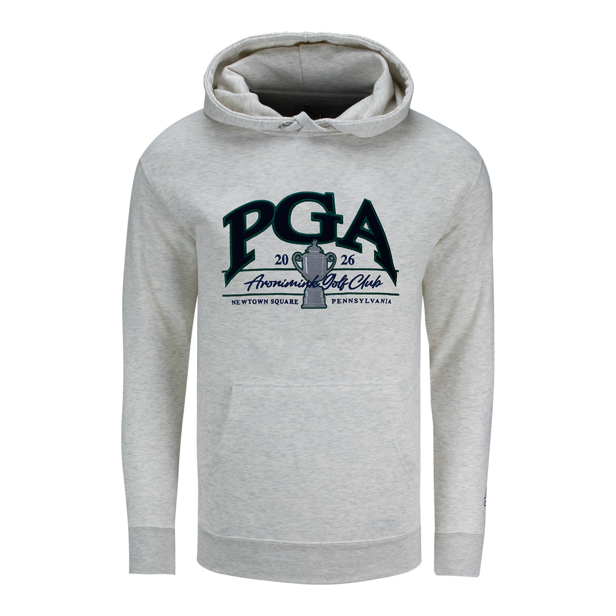 AHEAD 2026 PGA CHAMPIONSHIP APPLIQUE HOODIE IN OATMEAL HEATHER
