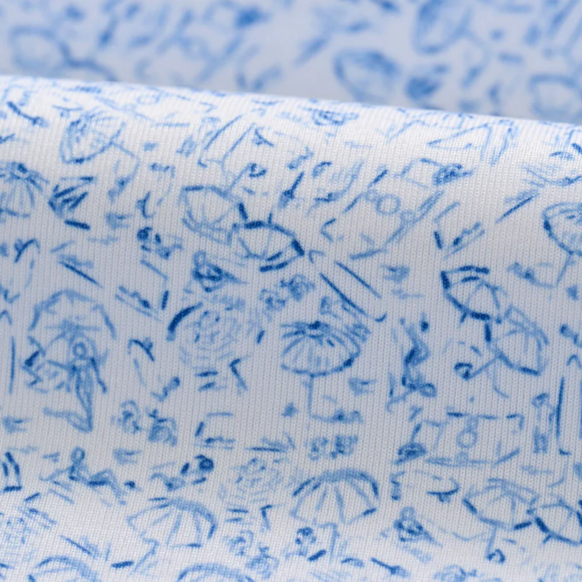 JOHNNIE-O 2026 PGA CHAMPIONSHIP BOGGINS PATTERN POLO IN PALISADES BLUE