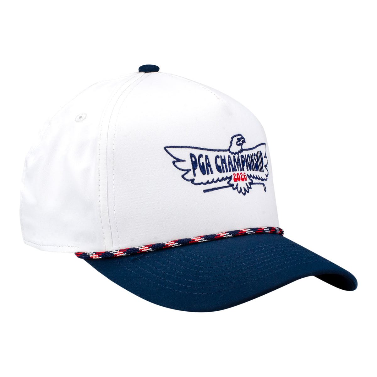 IMPERIAL 2026 PGA CHAMPIONSHIP WRIGHTSON TWO-TONE ROPE HAT IN WHITE AND NAVY