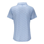 FOOTJOY 2026 PGA CHAMPIONSHIP LADIES SPECKLE PRINT POLO IN BLUE JAY