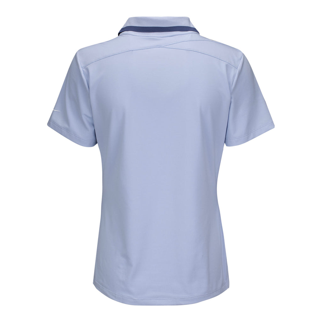 NIKE 2026 PGA CHAMPIONSHIP WOMEN’S TOUR POLO IN GHOST AND SANDED PURPLE