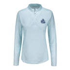 FOOTJOY 2026 PGA CHAMPIONSHIP WOMEN’S QUARTER ZIP IN GLACIAL BLUE PRINT