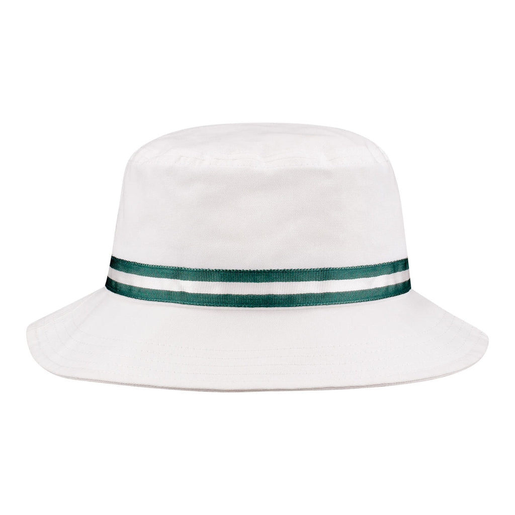 IMPERIAL 2026 PGA CHAMPIONSHIP OXFORD BUCKET HAT IN WHITE AND DARK GREEN