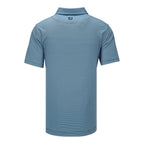 FOOTJOY 2026 PGA CHAMPIONSHIP MICROFEEDER STRIPE POLO IN NAVY AND LIGHT BLUE