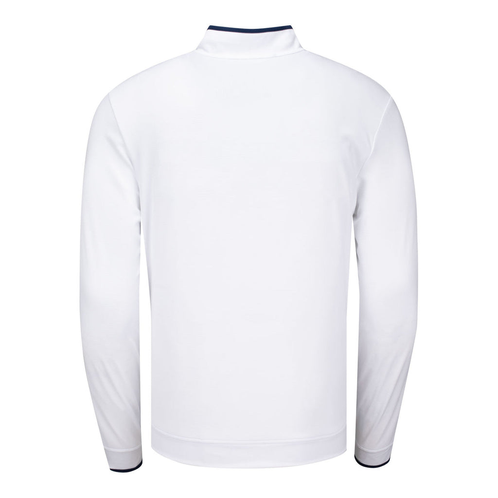 ADIDAS 2026 PGA CHAMPIONSHIP CORE QUARTER ZIP IN WHITE