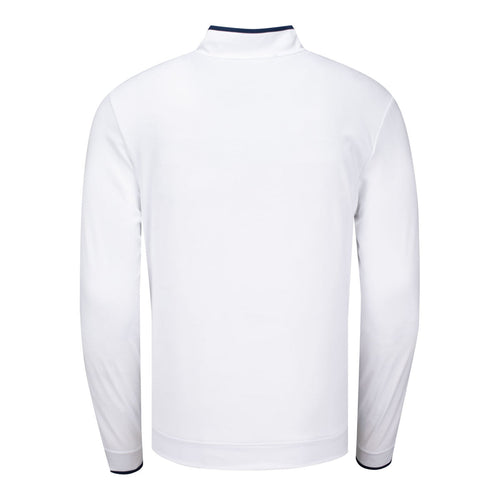 ADIDAS 2026 PGA CHAMPIONSHIP CORE QUARTER ZIP IN WHITE