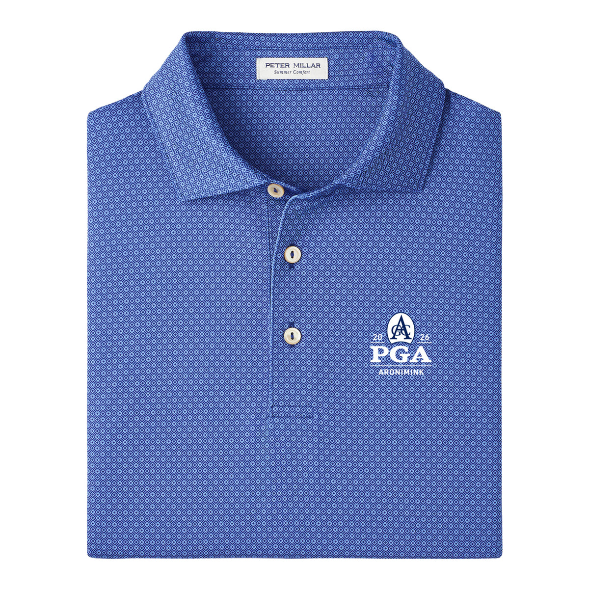 PETER MILLAR 2026 PGA CHAMPIONSHIP AXLE GEO POLO IN SPORT NAVY