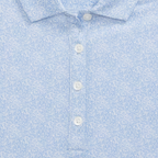 FOOTJOY 2026 PGA CHAMPIONSHIP LADIES SPECKLE PRINT POLO IN BLUE JAY