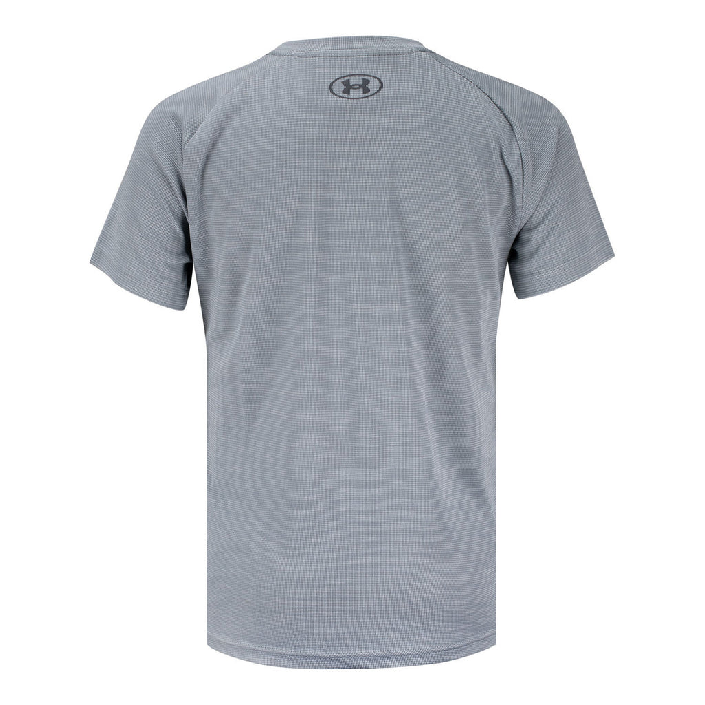 UNDER ARMOUR 2026 PGA CHAMPIONSHIP YOUTH TECH T-SHIRT IN LIGHT GREY