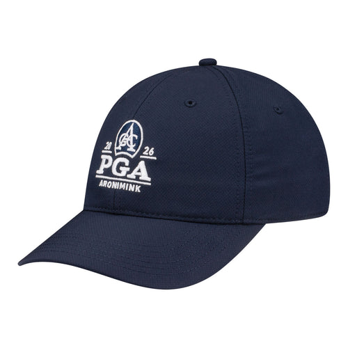AHEAD 2026 PGA CHAMPIONSHIP FRIO LOGO & 108TH PERFORMANCE HAT IN NAVY