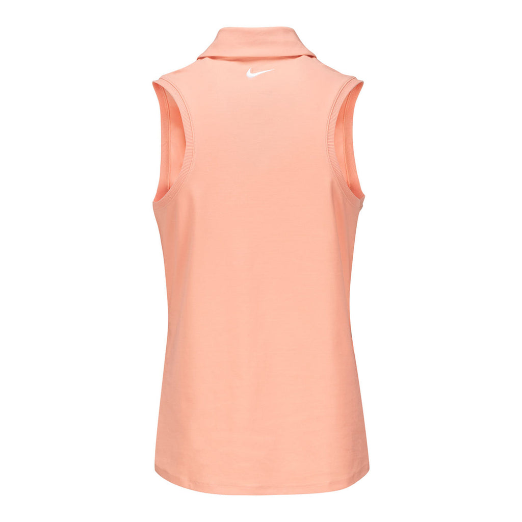 NIKE 2026 PGA CHAMPIONSHIP WOMEN’S VICTORY SLEEVELESS POLO IN APRICOT