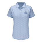 FOOTJOY 2026 PGA CHAMPIONSHIP LADIES SPECKLE PRINT POLO IN BLUE JAY