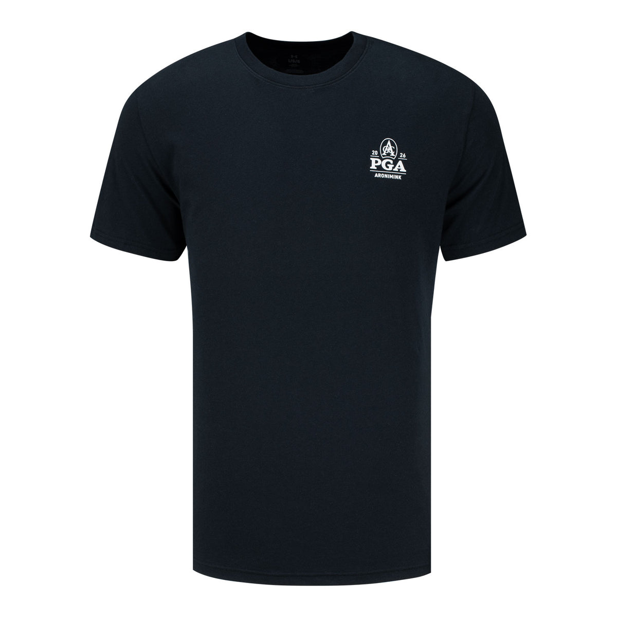 UNDER ARMOUR 2026 PGA CHAMPIONSHIP PERFORMANCE COTTON GOLF BALL CHARACTER T-SHIRT IN CARBON HEATHER