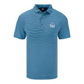 FOOTJOY 2026 PGA CHAMPIONSHIP SMOOTH STRIPE POLO IN NAVY, MINT, AND BLUE