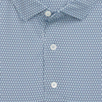 FOOTJOY 2026 PGA CHAMPIONSHIP STELLAR PRINT POLO IN NAVY, LIGHT BLUE, AND WHITE