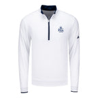 ADIDAS 2026 PGA CHAMPIONSHIP CORE QUARTER ZIP IN WHITE