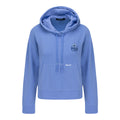 RALPH LAUREN 2026 PGA CHAMPIONSHIP WOMEN’S TECH WAFFLE KNIT HOODED SWEATSHIRT IN BLUE MIST