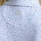 PETER MILLAR 2026 PGA CHAMPIONSHIP WOMEN’S FAIRWAY FRILLS JERSEY POLO IN WHITE