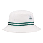 IMPERIAL 2026 PGA CHAMPIONSHIP OXFORD BUCKET HAT IN WHITE AND DARK GREEN
