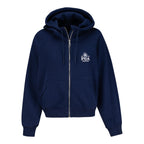 RALPH LAUREN 2026 PGA CHAMPIONSHIP WOMEN’S LONG SLEEVE WINTER CASHMERE TOUCH FLEECE MOCKNECK JACKET IN REFINED NAVY