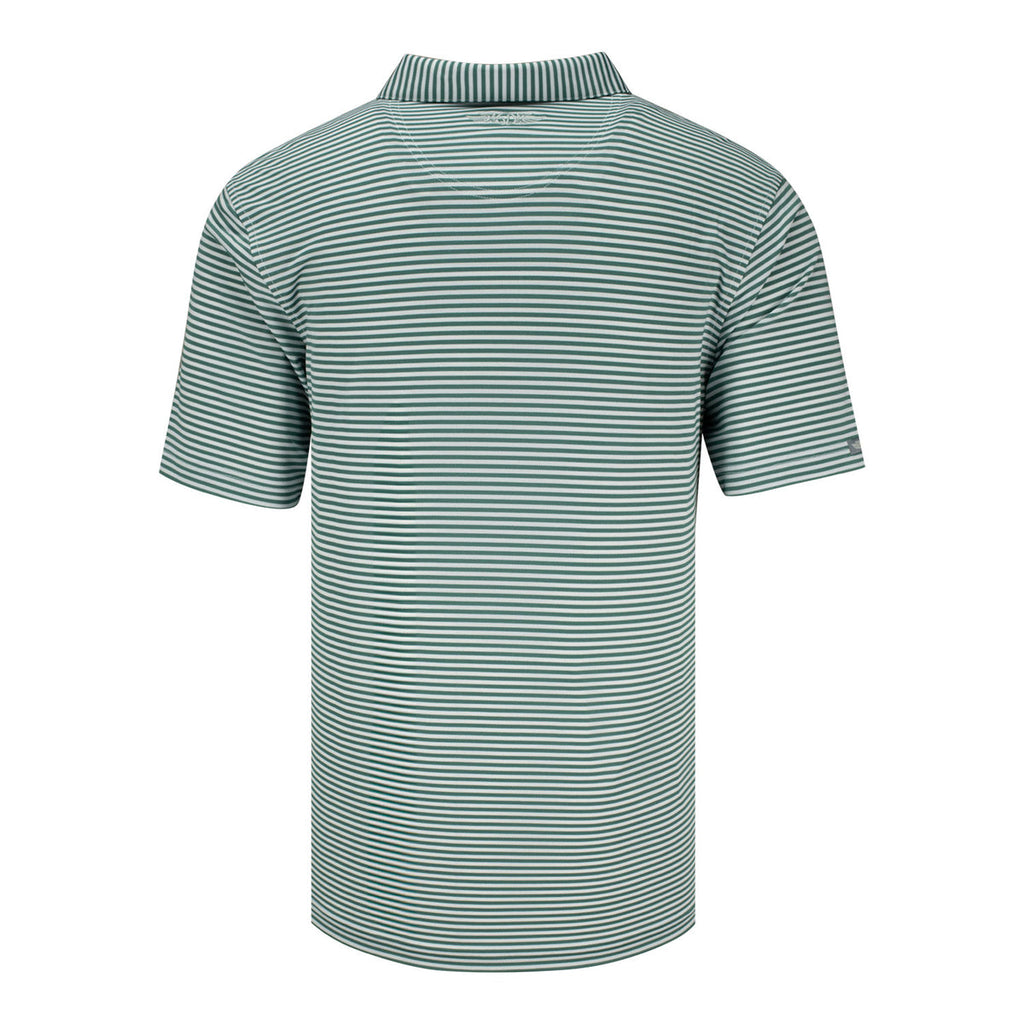 STRAIGHT DOWN 2026 PGA CHAMPIONSHIP DEL MAR STRIPE POLO IN SAGE