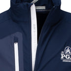 ZERO RESTRICTION BRANDS 2026 PGA CHAMPIONSHIP Z700 FULL ZIP VEST IN NAVY