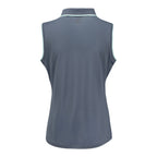 FOOTJOY 2026 PGA CHAMPIONSHIP WOMEN’S SLEEVELESS POLO IN DUSTY VIOLET AND GLACIAL BLUE