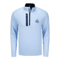 RALPH LAUREN 2026 PGA CHAMPIONSHIP LUXURY PERFORMANCE DRIVER QUARTER ZIP PULLOVER IN OFFICE BLUE