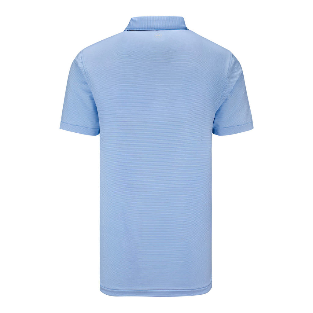 PETER MILLAR 2026 PGA CHAMPIONSHIP JUBILEE STRIPE POLO IN COTTAGE BLUE
