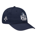 AHEAD 2026 PGA CHAMPIONSHIP FRIO LOGO & 108TH PERFORMANCE HAT IN NAVY