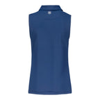PETER MILLAR 2026 PGA CHAMPIONSHIP WOMEN’S BANDED SPORT MESH SLEEVELESS POLO IN NAVY