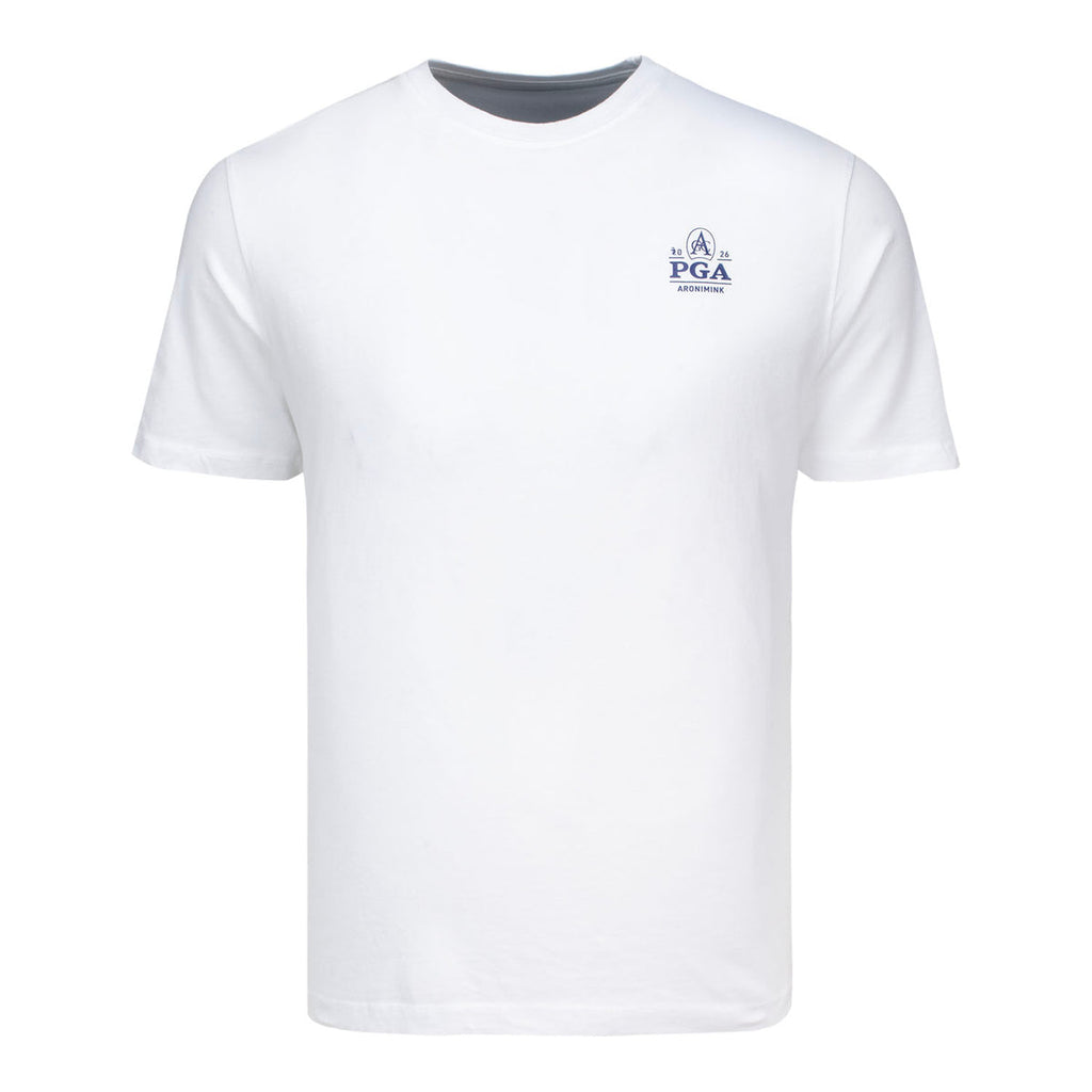 AHEAD 2026 PGA CHAMPIONSHIP INSTANT CLASSIC T-SHIRT IN WHITE
