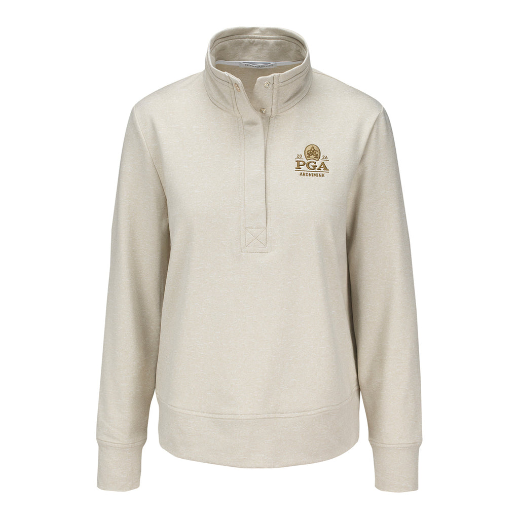 FAIRWAY & GREENE 2026 PGA CHAMPIONSHIP WOMEN’S JULIETA SWEATSHIRT IN SAND
