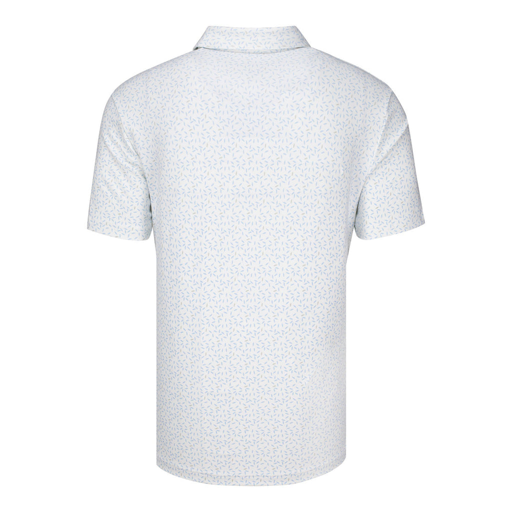 ADIDAS 2026 PGA CHAMPIONSHIP SOFT PRINT POLO IN WHITE