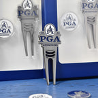 PRG GOLF 2026 PGA CHAMPIONSHIP DIVOT TOOL & BALL MARKER SET