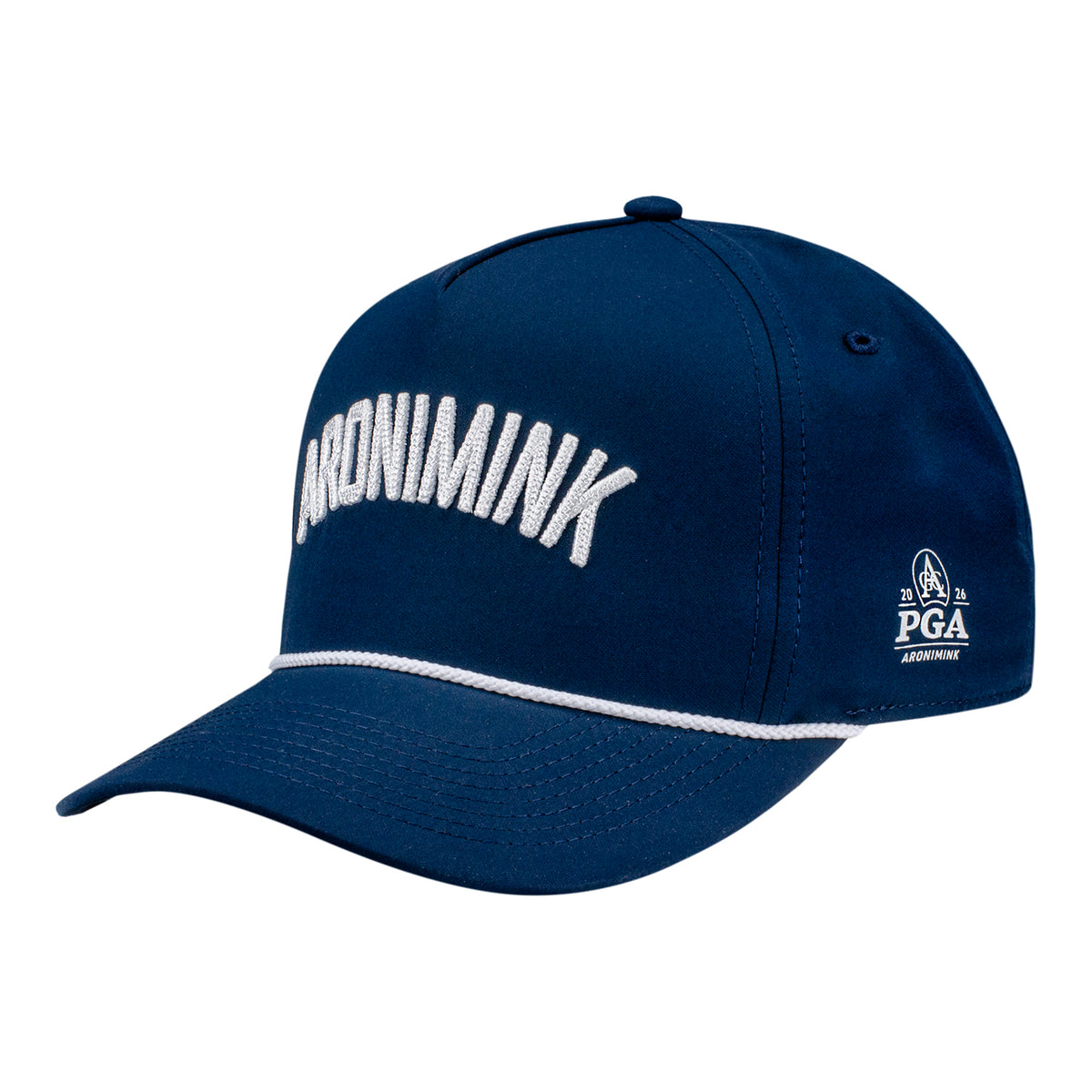IMPERIAL 2026 PGA CHAMPIONSHIP WRIGHTSON ROPE HAT IN NAVY AND WHITE - PAG