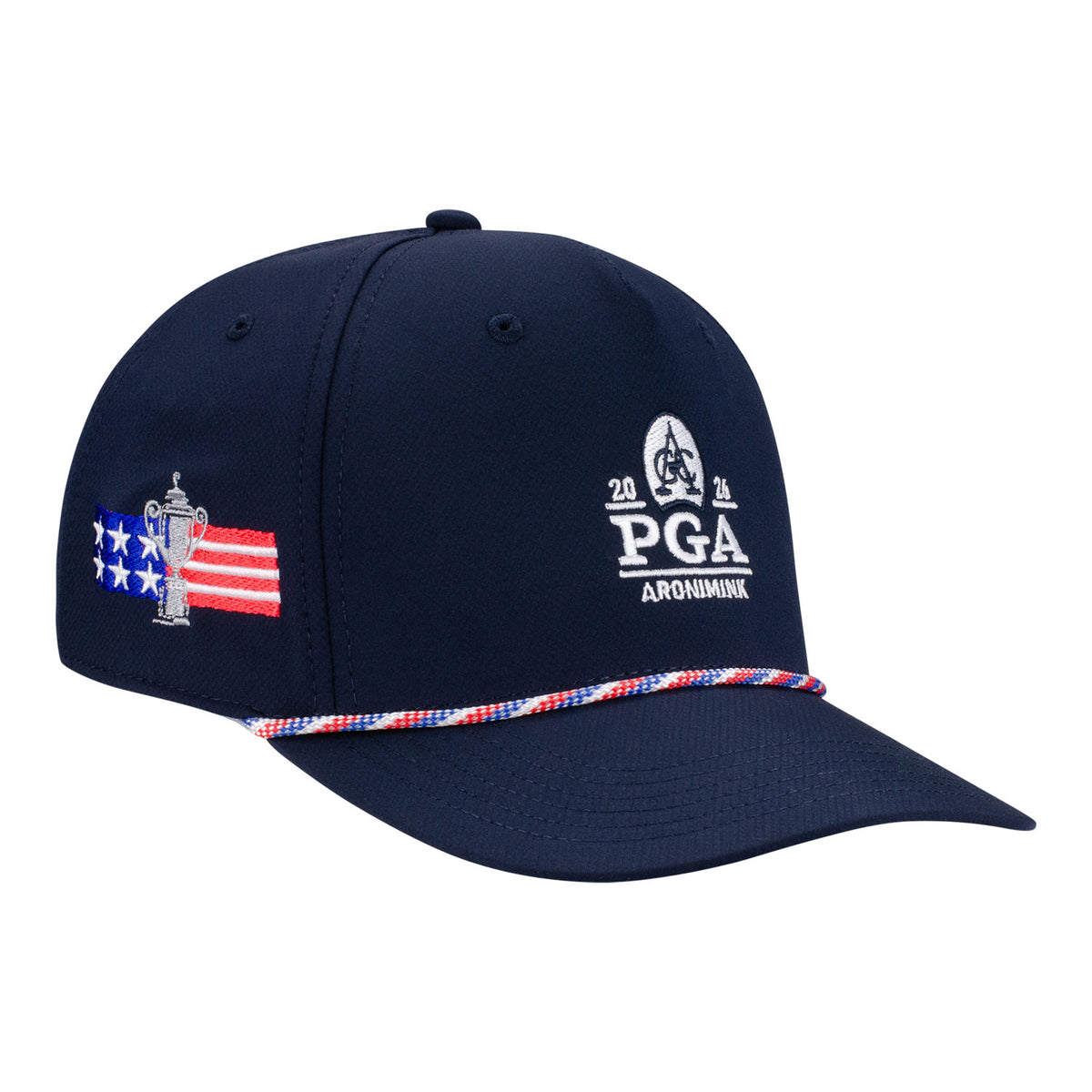 AHEAD 2026 PGA CHAMPIONSHIP ALTO AMERICANA ROPE HAT IN NAVY - PAG